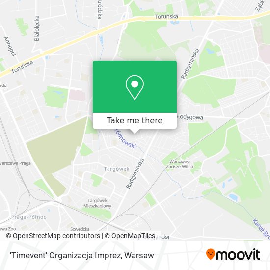 'Timevent' Organizacja Imprez map