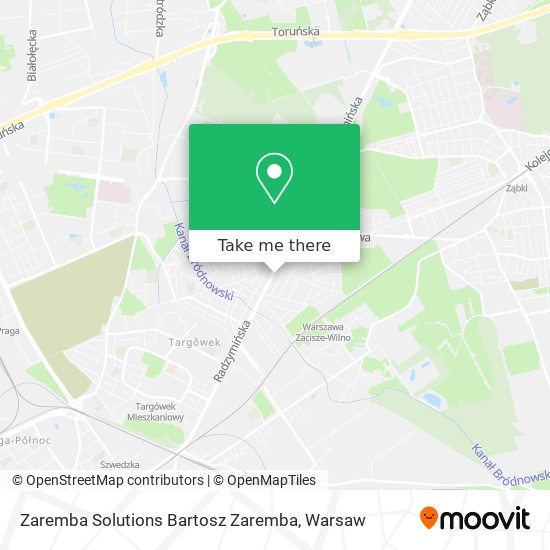 Карта Zaremba Solutions Bartosz Zaremba