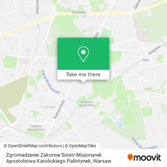 Zgromadzenie Zakonne Sióstr Misjonarek Apostolstwa Katolickiego Pallotynek map