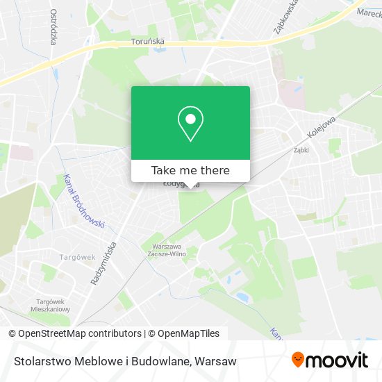 Карта Stolarstwo Meblowe i Budowlane