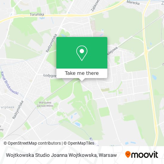 Wojtkowska Studio Joanna Wojtkowska map