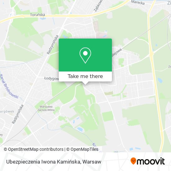 Ubezpieczenia Iwona Kamińska map