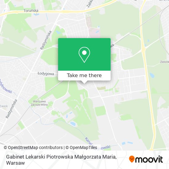 Gabinet Lekarski Piotrowska Małgorzata Maria map