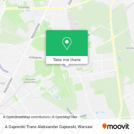 Карта A Gajewski Trans Aleksander Gajewski