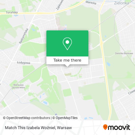 Match This Izabela Woźniel map