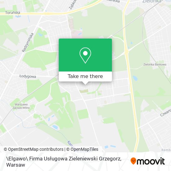 \Elgawo\ Firma Usługowa Zieleniewski Grzegorz map