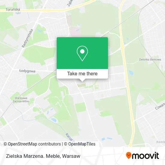 Zielska Marzena. Meble map