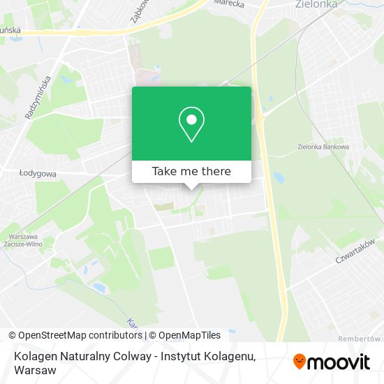 Kolagen Naturalny Colway - Instytut Kolagenu map