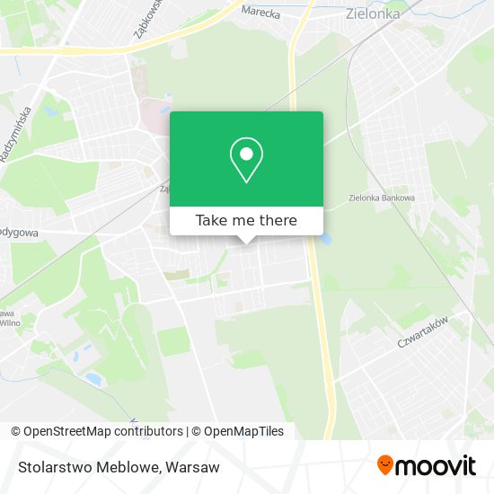 Stolarstwo Meblowe map