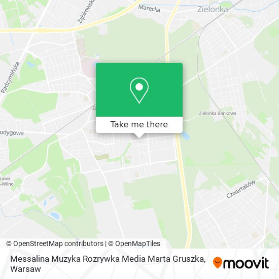 Messalina Muzyka Rozrywka Media Marta Gruszka map