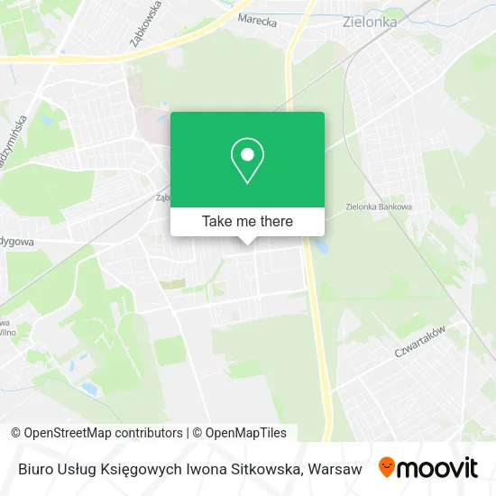 Biuro Usług Księgowych Iwona Sitkowska map