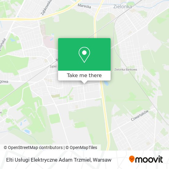 Elti Usługi Elektryczne Adam Trzmiel map