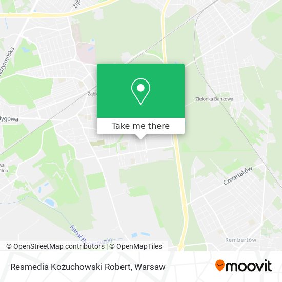 Resmedia Kożuchowski Robert map