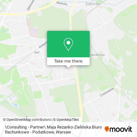 \Consulting - Partner\ Maja Rezanko-Zielińska Biuro Rachunkowo - Podatkowe map