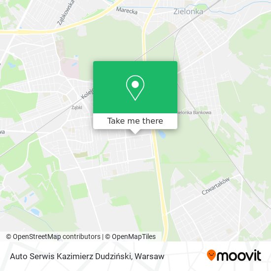 Auto Serwis Kazimierz Dudziński map