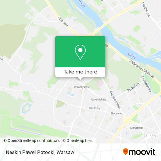 Neskin Paweł Potocki map