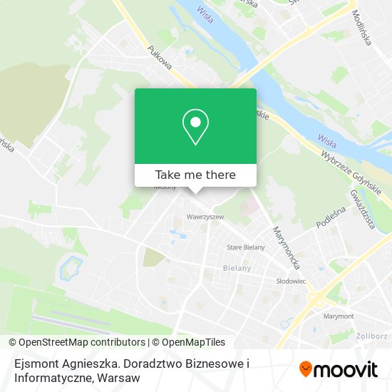 Ejsmont Agnieszka. Doradztwo Biznesowe i Informatyczne map