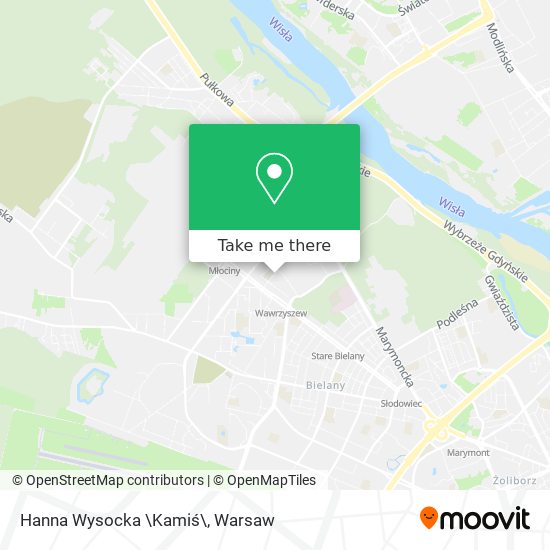 Hanna Wysocka \Kamiś\ map