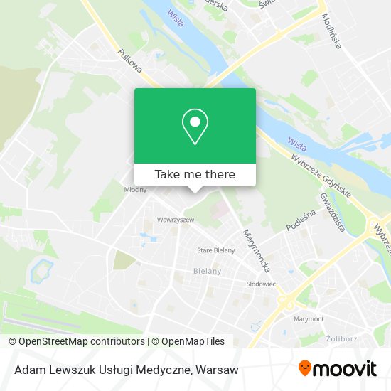 Adam Lewszuk Usługi Medyczne map