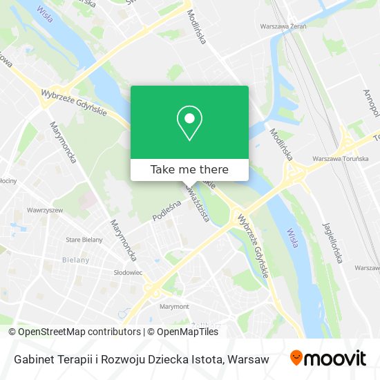 Gabinet Terapii i Rozwoju Dziecka Istota map