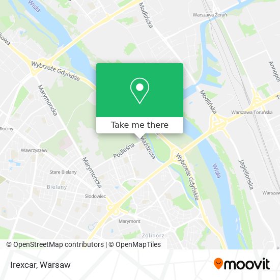 Irexcar map