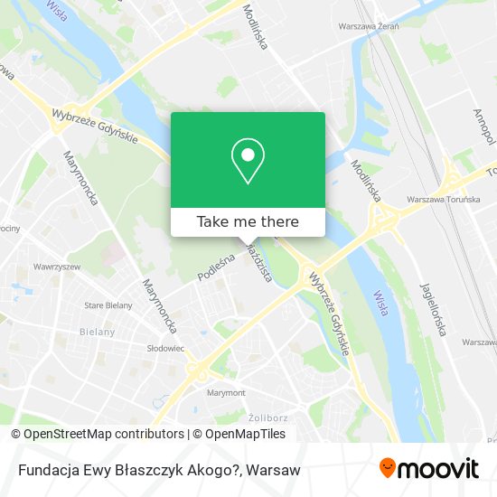 Карта Fundacja Ewy Błaszczyk Akogo?