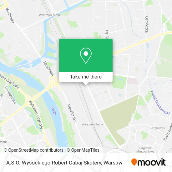 A.S.O. Wysockiego Robert Cabaj Skutery map