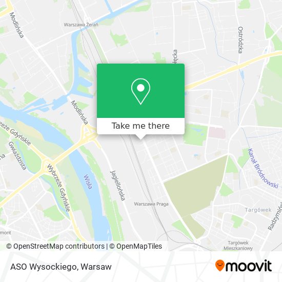 ASO Wysockiego map