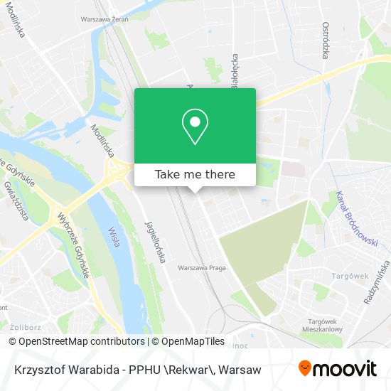 Krzysztof Warabida - PPHU \Rekwar\ map