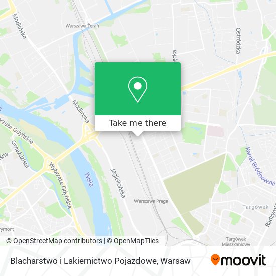 Blacharstwo i Lakiernictwo Pojazdowe map