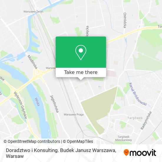 Карта Doradztwo i Konsulting. Budek Janusz Warszawa