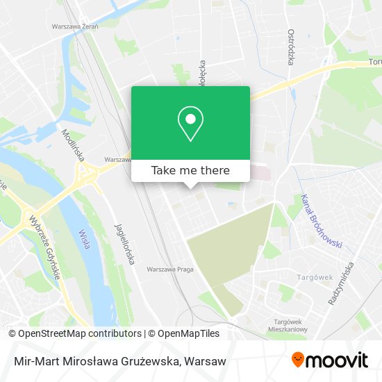 Mir-Mart Mirosława Grużewska map