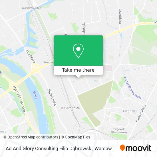 Ad And Glory Consulting Filip Dąbrowski map