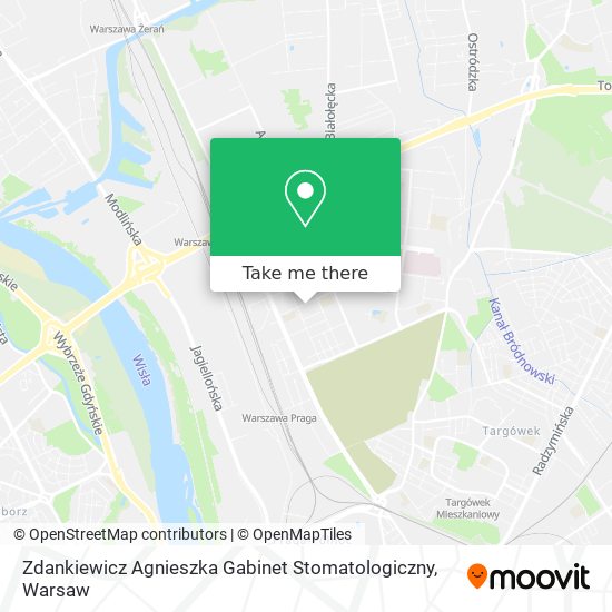 Zdankiewicz Agnieszka Gabinet Stomatologiczny map