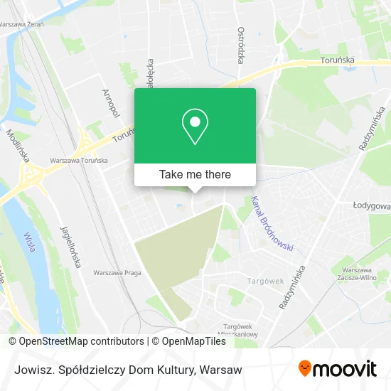 Jowisz. Spółdzielczy Dom Kultury map
