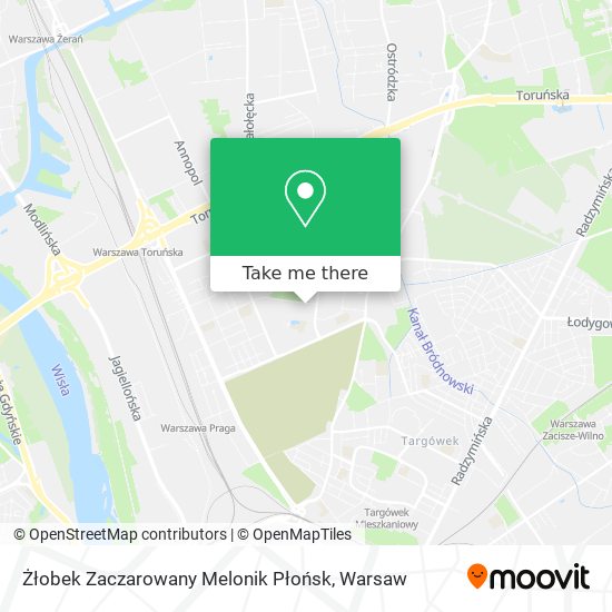 Żłobek Zaczarowany Melonik Płońsk map