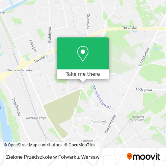 Zielone Przedszkole w Folwarku map