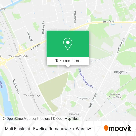 Mali Einsteini - Ewelina Romanowska map
