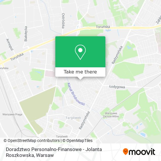 Doradztwo Personalno-Finansowe - Jolanta Roszkowska map