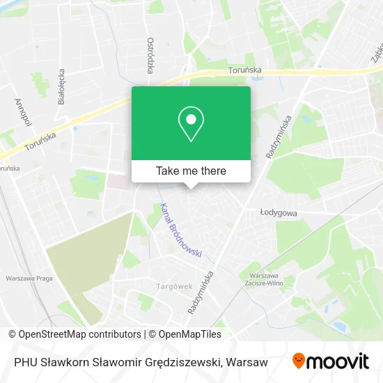 PHU Sławkorn Sławomir Grędziszewski map