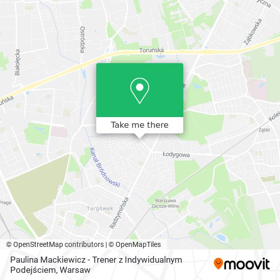 Paulina Mackiewicz - Trener z Indywidualnym Podejściem map