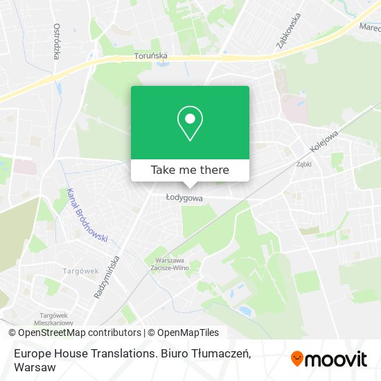 Europe House Translations. Biuro Tłumaczeń map