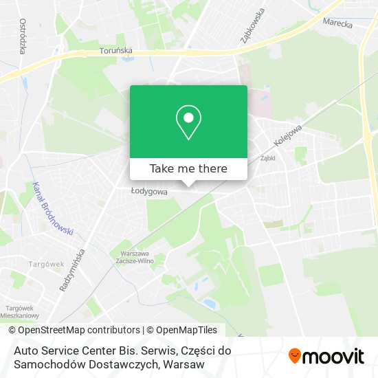 Auto Service Center Bis. Serwis, Części do Samochodów Dostawczych map