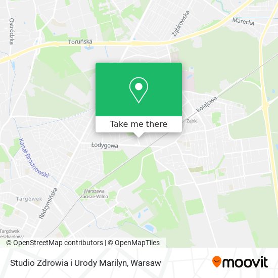 Studio Zdrowia i Urody Marilyn map