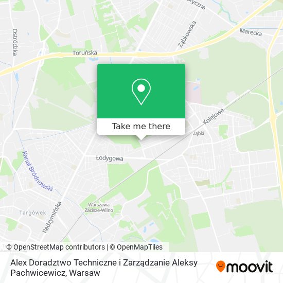 Alex Doradztwo Techniczne i Zarządzanie Aleksy Pachwicewicz map