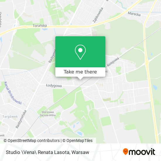 Studio \Vena\ Renata Lasota map