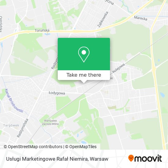 Usługi Marketingowe Rafał Niemira map