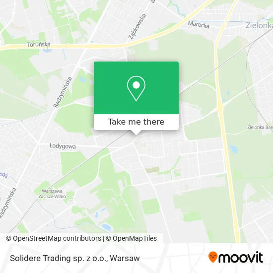 Карта Solidere Trading sp. z o.o.