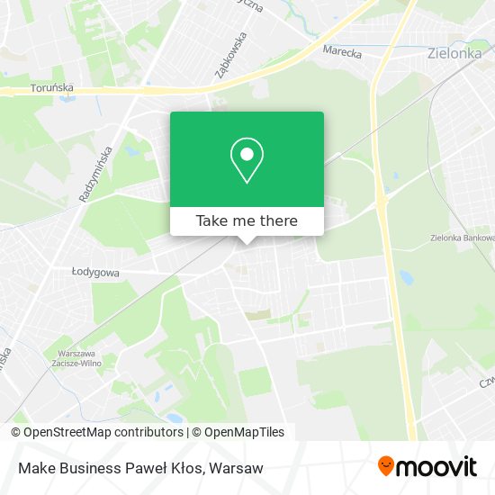 Make Business Paweł Kłos map