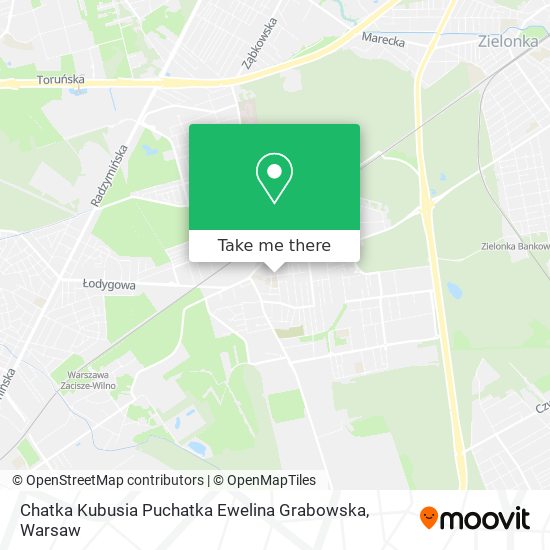 Chatka Kubusia Puchatka Ewelina Grabowska map